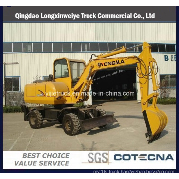 CE Approved High Quality Wheel Excavator